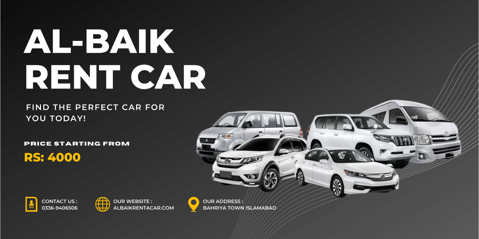 Al Baik Rent A Car Rawalpindi – Rent A Car In Rawalpindi